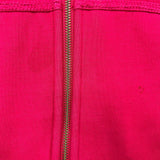 Lululemon Scuba Hoodie Womens Size 12 Pink Full Zip Distressed Hooded Sweater
