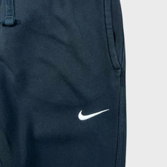 Nike Sportswear Sweatpants Mens Medium Black Swoosh Taper Leg Jogger
