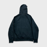 Nike Sportswear Hoodie Mens Medium Black Swoosh Pullover Hooded Sweatshirt