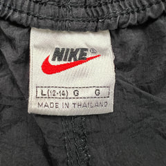 Vintage 90s Nike Sportswear Shorts Mens Large Black Swoosh Pocketed Pants
