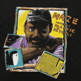 Vintage 90s Maze Frankie Beverly & Toni Braxton T Shirt Mens XL Black Brockum USA Rap Tee