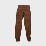 Lululemon Dance Studio Mid-Rise Jogger Womens Size 2 Brown Athletic Taper Leg