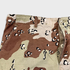 Vintage 90s US Military Combat Trousers Mens 34x32 Chocolate Desert Camo USA Pants
