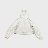 Lululemon Scuba Oversized 1/2 Zip Hoodie Womens Medium White Hooded Sweater