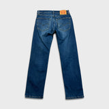 Levi's 505 Jeans Mens 30x30 Blue Original Straight Leg Medium Wash Denim Pants