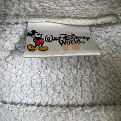 Vintage 90s Walt Disney World Tour Sweatshirt Mens Medium White Mock Neck USA