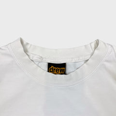 Drew House Mascot T Shirt Mens XL White Smiley Face Justin Bieber Graphic Tee