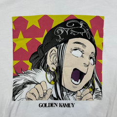 Uniqlo x Golden Kamuy Asirpa Anime Tee Mens Medium White Graphic T Shirt
