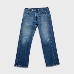 Levi's 505 Jeans Mens 34x30 Blue Original Straight Leg Medium Wash Denim Pants