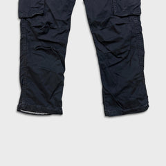 Diesel Only The Brave Pants Mens 34x26 Black Straight USA Cargo Utility Trouser