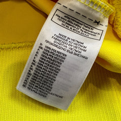 2010 Adidas Brazil Track Jacket Mens Medium Yellow South Africa FIFA World Cup