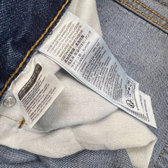 Levi's 505 Jeans Mens 33x30 Blue Regular Fit Straight Leg Medium Wash Denim Pants
