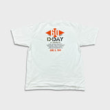Vintage 2004 D-Day T Shirt Mens XL White 60 Year Tribute World War II Tee