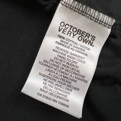 October's Very Own x Toronto Raptors T Shirt Mens Medium Black OVO Basketball Tee
