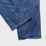 Levi's 516 Jeans Mens 36x25 Blue Regular Straight Leg Medium Wash Denim Pants
