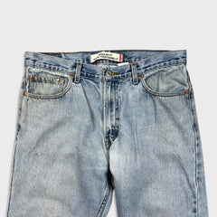 Vintage Y2K Levi's 505 Jeans Mens 36x30 Blue Regular Fit Straight Leg Light Wash Denim Pants