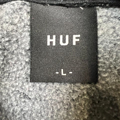 HUF x South Park Hoodie Mens Large Black Graphic Skateboard Hooded Sweatshirt