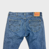 Levi's 501 Jeans Mens 38x30 Blue Original Fit Straight Medium Wash Denim Pants