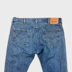 Levi's 501 Jeans Mens 38x30 Blue Original Fit Straight Medium Wash Denim Pants