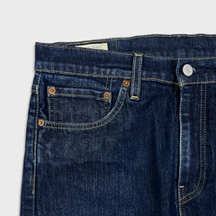 Levi's 510 Skinny Jeans Mens 31x34 Blue Dark Wash Stretch Mid Rise Tapered Leg Denim Pants
