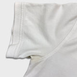 Burberry Brit Polo Shirt Mens Medium White Nova Check Tartan Cotton Preppy