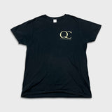 2018 QC Quality Control Music T Shirt Mens Large Black Short Sleeve Rap Tee