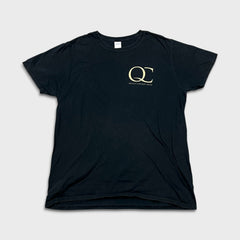 2018 QC Quality Control Music T Shirt Mens Large Black Short Sleeve Rap Tee