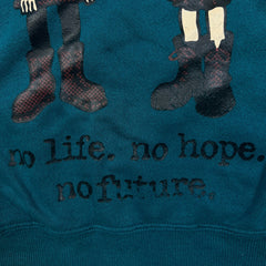 Vintage 90s Beavis and Butthead Daria Sweatshirt Mens Medium Blue USA Crewneck