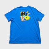 Nike Sportswear T Shirt Mens XL Blue Athletic Dri Fit Graphic Short Sleeve Tee
