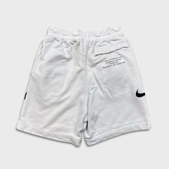 Nike Sportswear Shorts Mens Small White Sportswear Pocketed Multi Swoosh