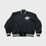 Vintage 90s Jeff Hamilton Los Angeles Kings Jacket Mens Large Reversible NHL Hockey Varsity