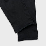 True Religion Geno Pants Mens 32x30 Black Relaxed Slim Stretch Dark Wash Denim