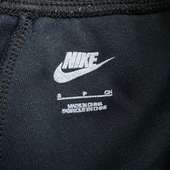 Nike Sportswear Sweatpants Mens Small Black Tech Fleece Swoosh Taper Leg Jogger