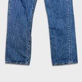 Levi's 501 Jeans Mens 38x32 Blue Original Fit Straight Medium Wash Denim Pants