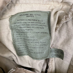 Vintage Y2K Rothco Pants Mens 27x32 Beige Ultra Army Military Camo Tactical Cargo