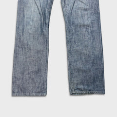 Diesel Service Spa Jeans Mens 33x32 Blue Medium Wash Straight Leg Denim Pants
