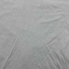 Vintage Y2K Blank T Shirt Mens Medium White Tennessee River Distress Short Sleeve Tee