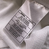 Vintage Y2K Nike Sportswear Jacket Mens Small White Swoosh Full Zip Windbreaker