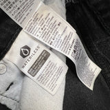 Levi's 511 Jeans Mens 30x30 Black Slim Fit Mid Rise Dark Wash Stretch Denim Pants