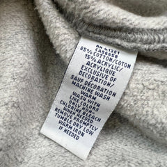 Polo Ralph Lauren Hoodie Mens Large Gray Polo Bear Pullover Hooded Sweater