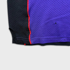 Vintage 90s Nike Vince Carter Toronto Raptors Jersey Mens XL Purple Stitched NBA