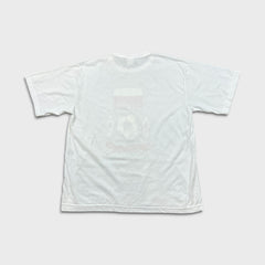 Vintage 2002 FIFA World Cup T Shirt Mens XL White Polska Short Sleeve Soccer Tee