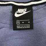 Nike Sportswear Sweatshirt Mens Medium Purple Swoosh Pullover Crewneck