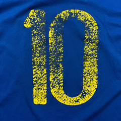 Vintage 2006 Nike Brazil Ricardo Kaka Soccer Jersey Mens XL Blue Dri-FIT FIFA World Cup