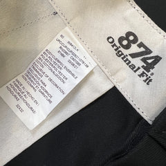 Dickies 874 Pants Mens 32x32 Black Original Fit Workwear Casual Chino Trousers