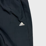 Adidas Track Pants Mens Large Black Climalite 3 Stripe Athletic Training
