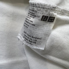 2017 Uniqlo x Takashi Murakami Doraemon T Shirt Mens Medium White Flower Art UT Tee