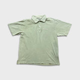 thisneverthat T Logo Polo Mens Small Green Short Sleeve Preppy Tee