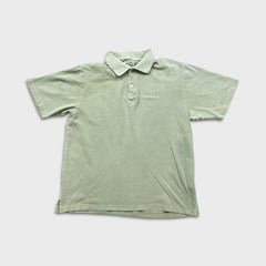 thisneverthat T Logo Polo Mens Small Green Short Sleeve Preppy Tee