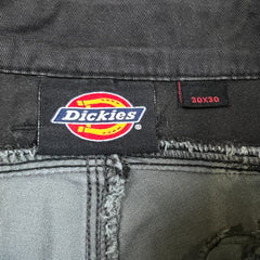 Dickies GDT Premium Cargo Workwear Pants Mens 30x28 Gray Utility Trousers